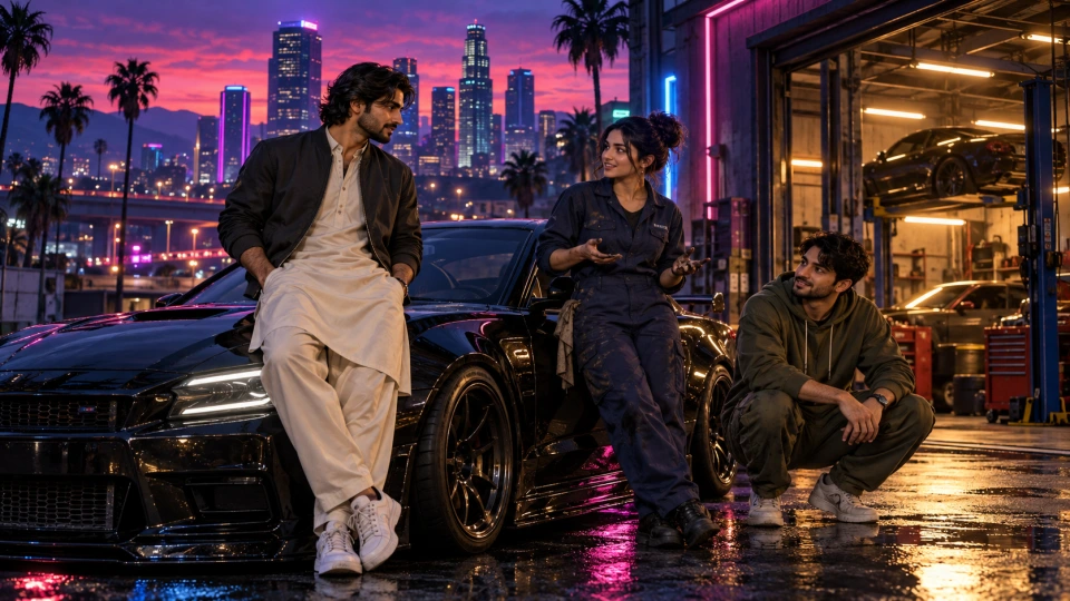 Original Ruin Pakistan concept artwork for Your First Night in Ruin Pakistan